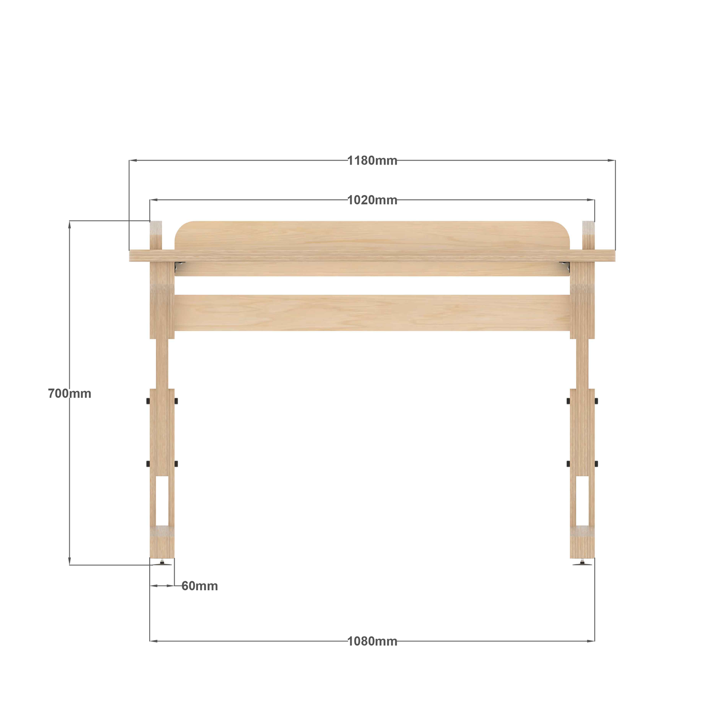 Kids Height Adjustable Desk