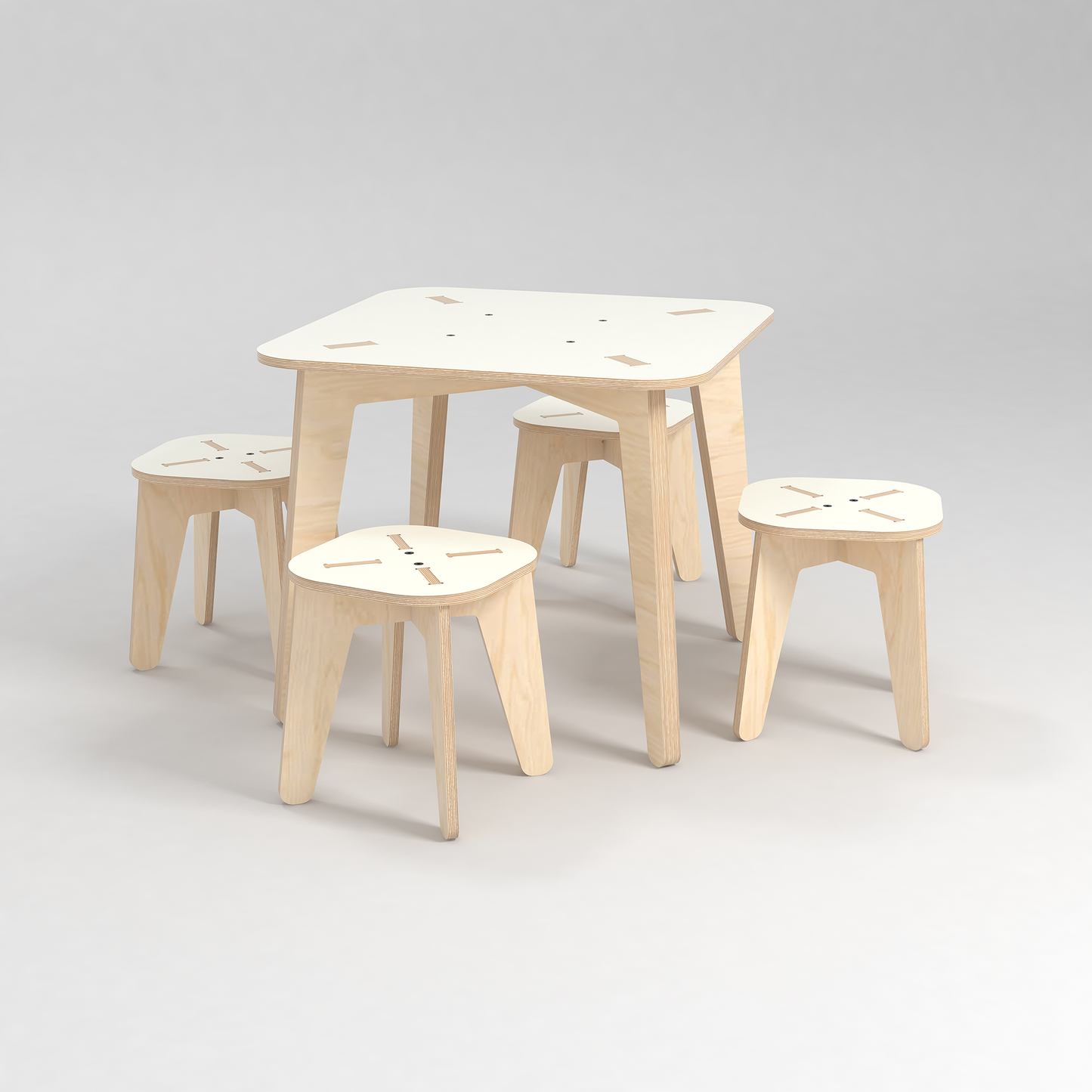Kids Table and 4 Chair Set