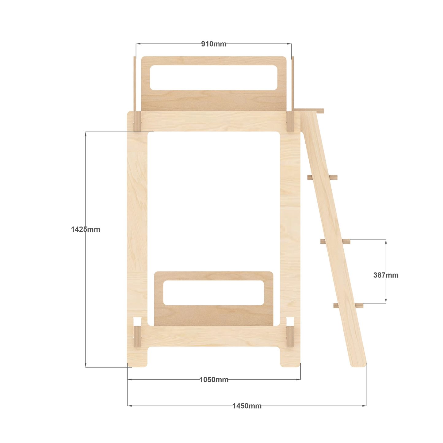 Kids Bunk Bed (single)