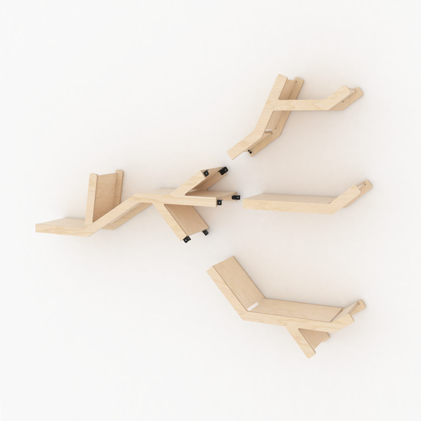 Small Tree Branch Bookshelf (natural)