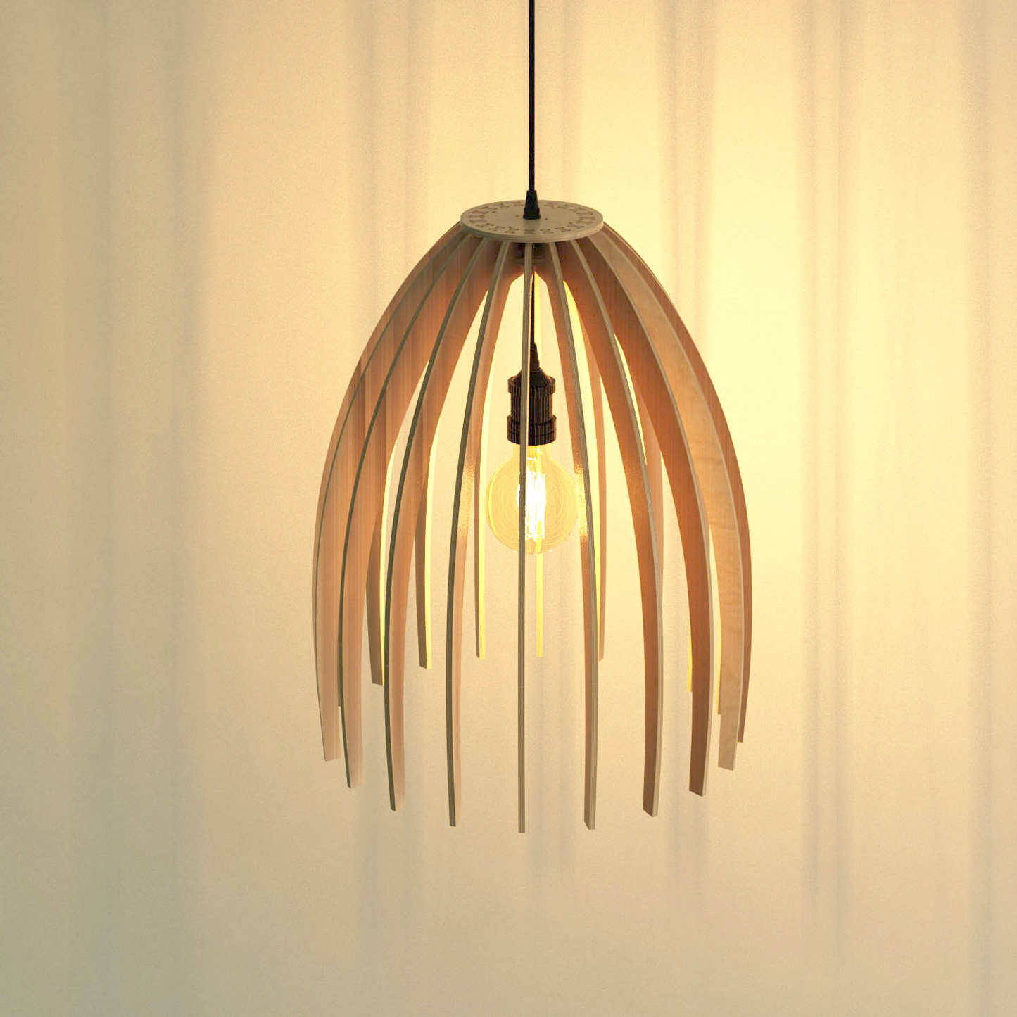 Catenary Pendant Light (6mm Birch Ply)