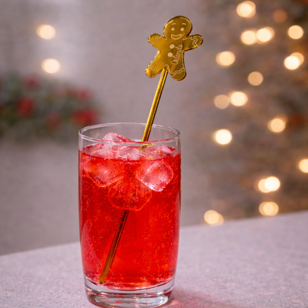 Christmas Drink Stirrers - Set of 6