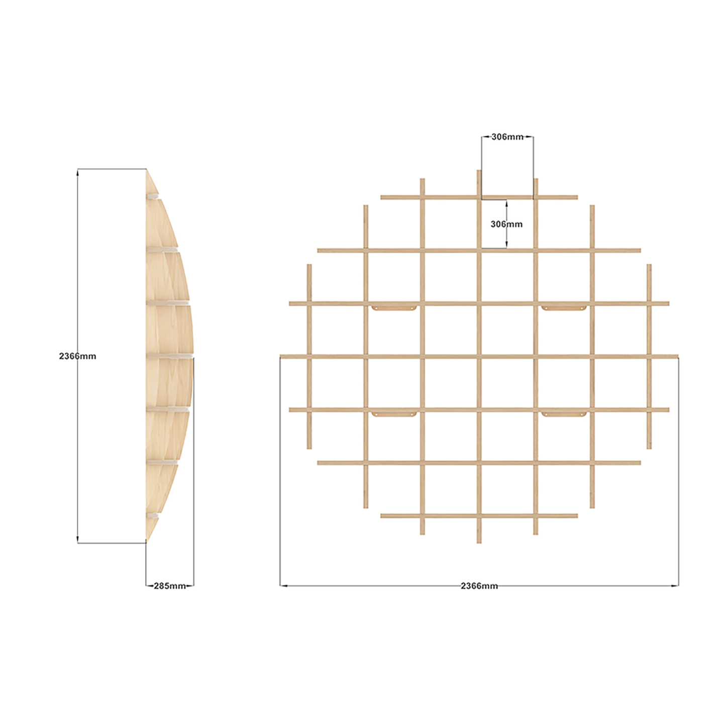 Dome Bookshelf (large)
