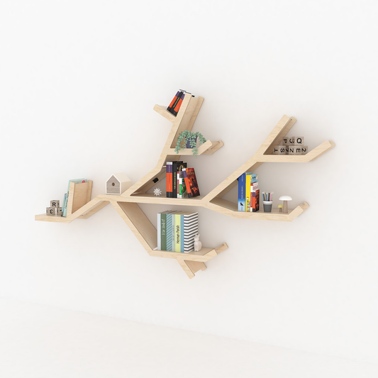 Large Tree Branch Bookshelf (natural)