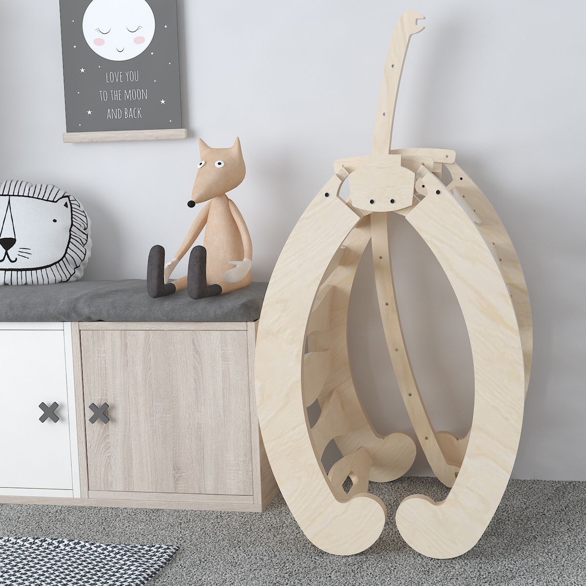 Pickler Rocker Folding Pickler Rocker/Climber – Unique Bespoke Creations