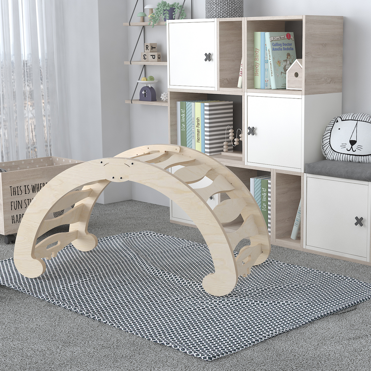 Pickler Rocker Folding Pickler Rocker/Climber – Unique Bespoke Creations