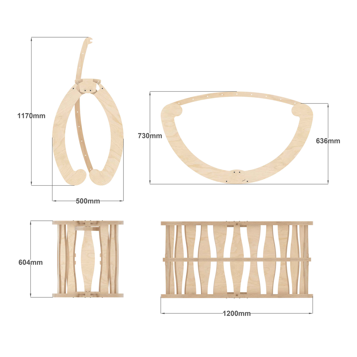 Pickler Rocker Folding Pickler Rocker/Climber – Unique Bespoke Creations