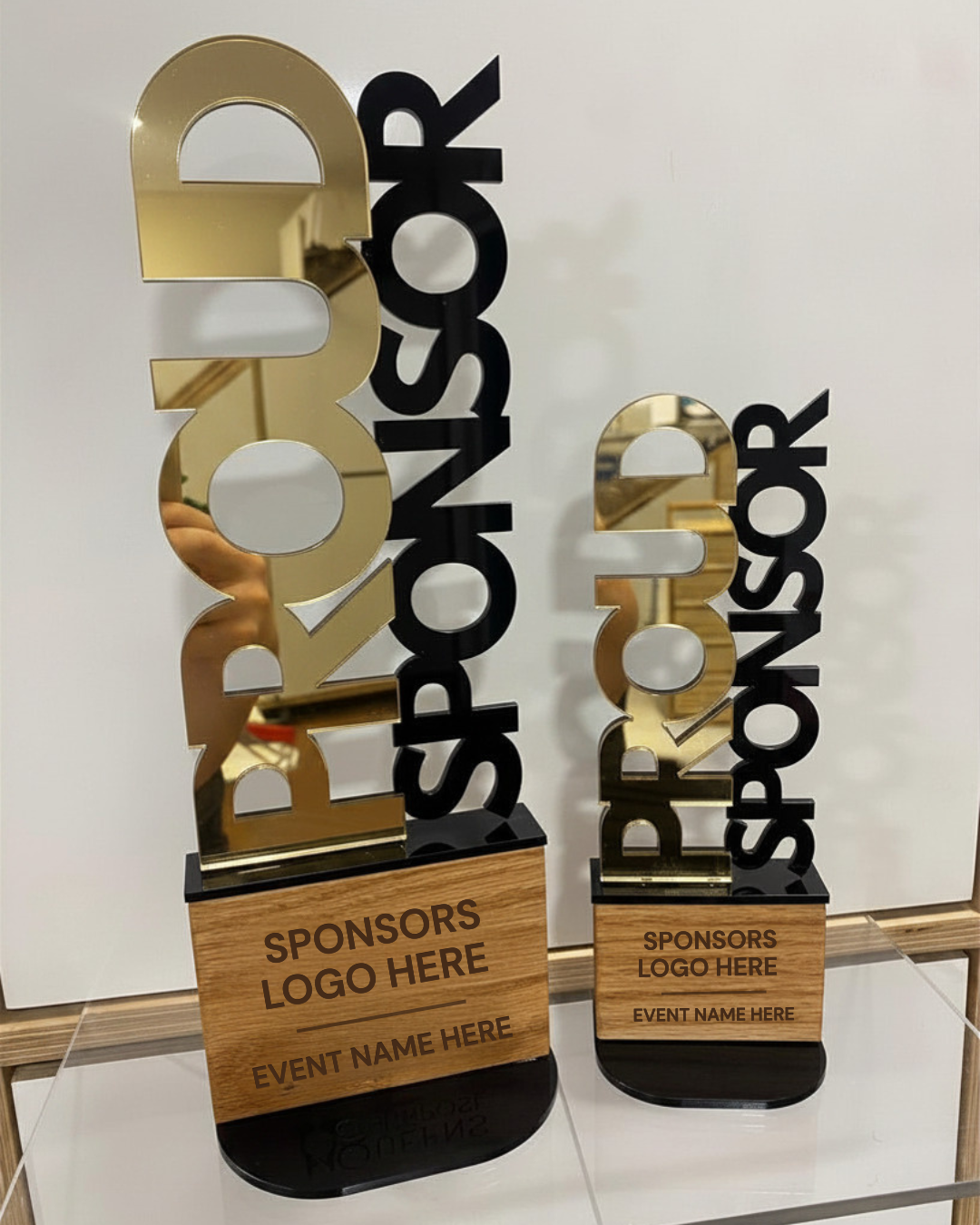 Personalised Sponsor Appreciation Trophy