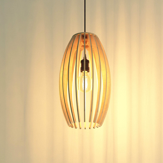 Bulb Pendant Light (6mm Birch Ply)