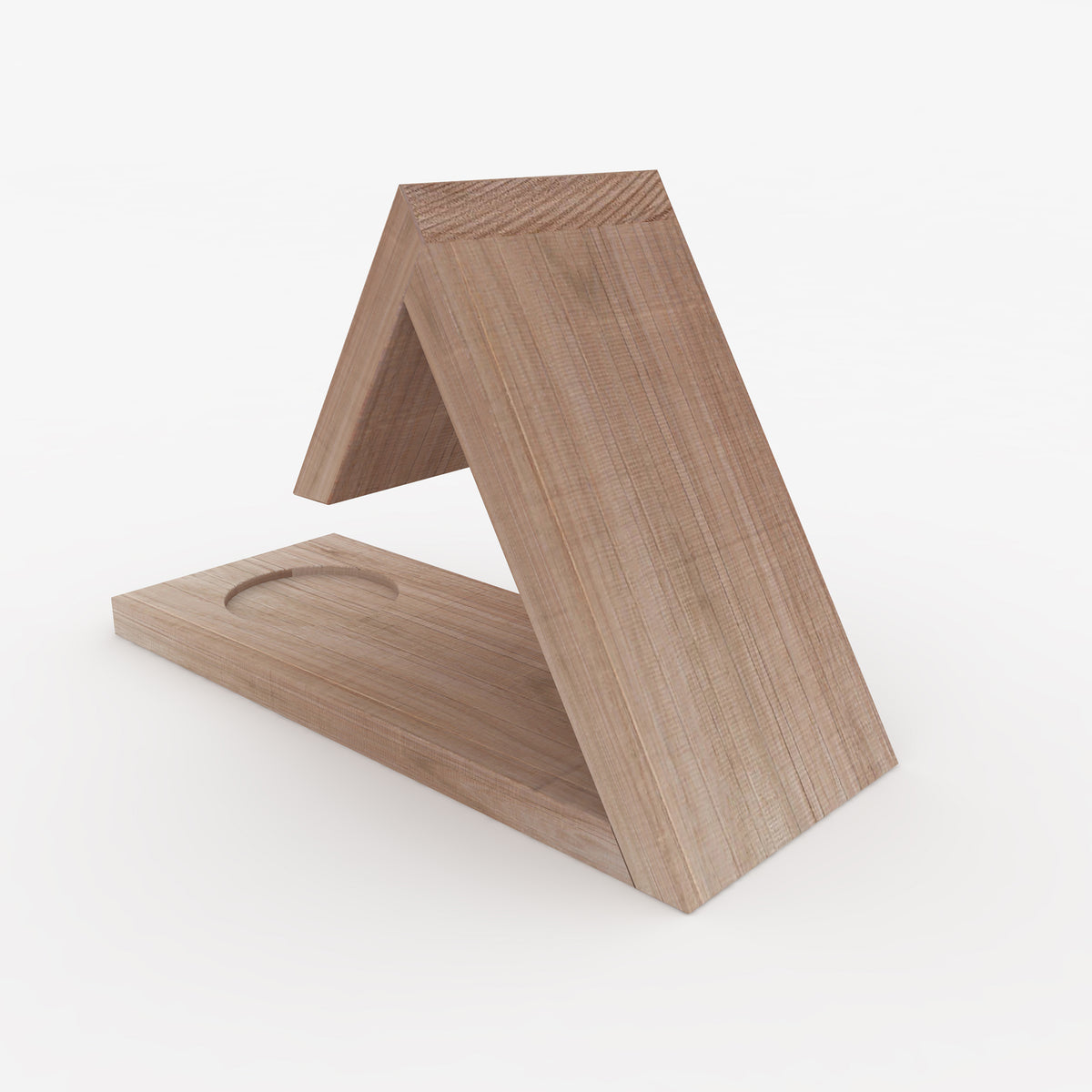 Large wooden book rest
