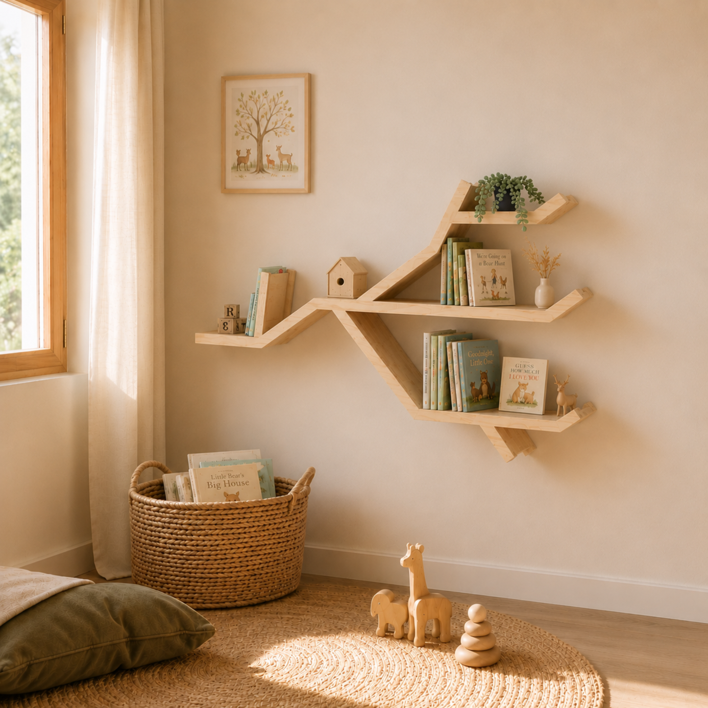 Tree Branch Bookshelf (small)