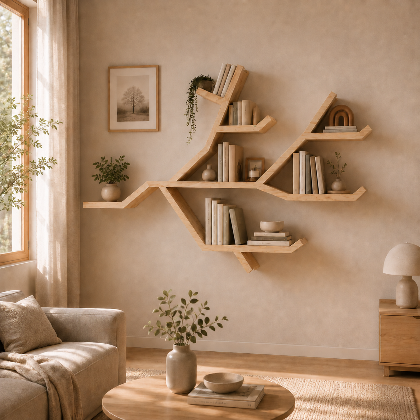 Tree Branch Bookshelf (large)