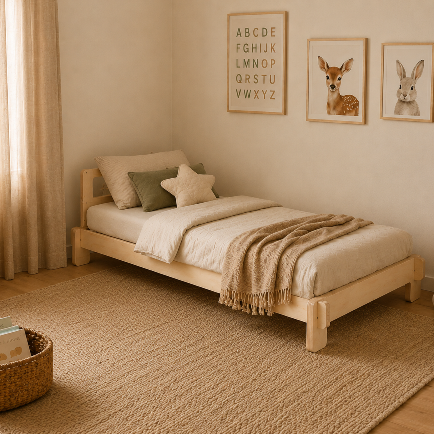 Kids Single Bed Base