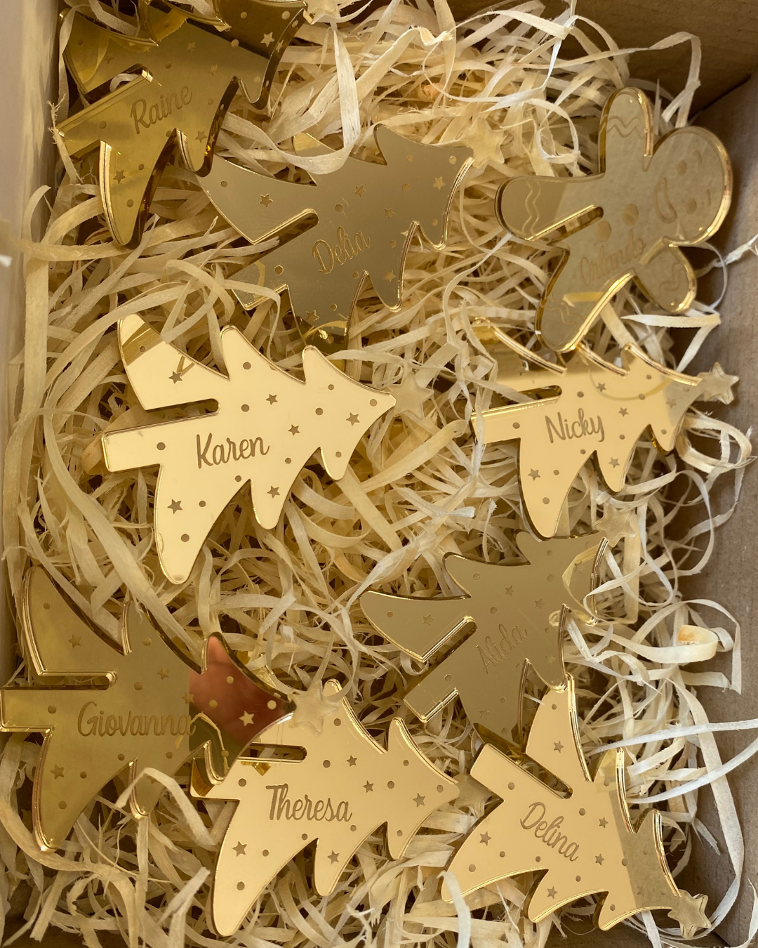 Personalised Christmas Drink Tags (set of 6)