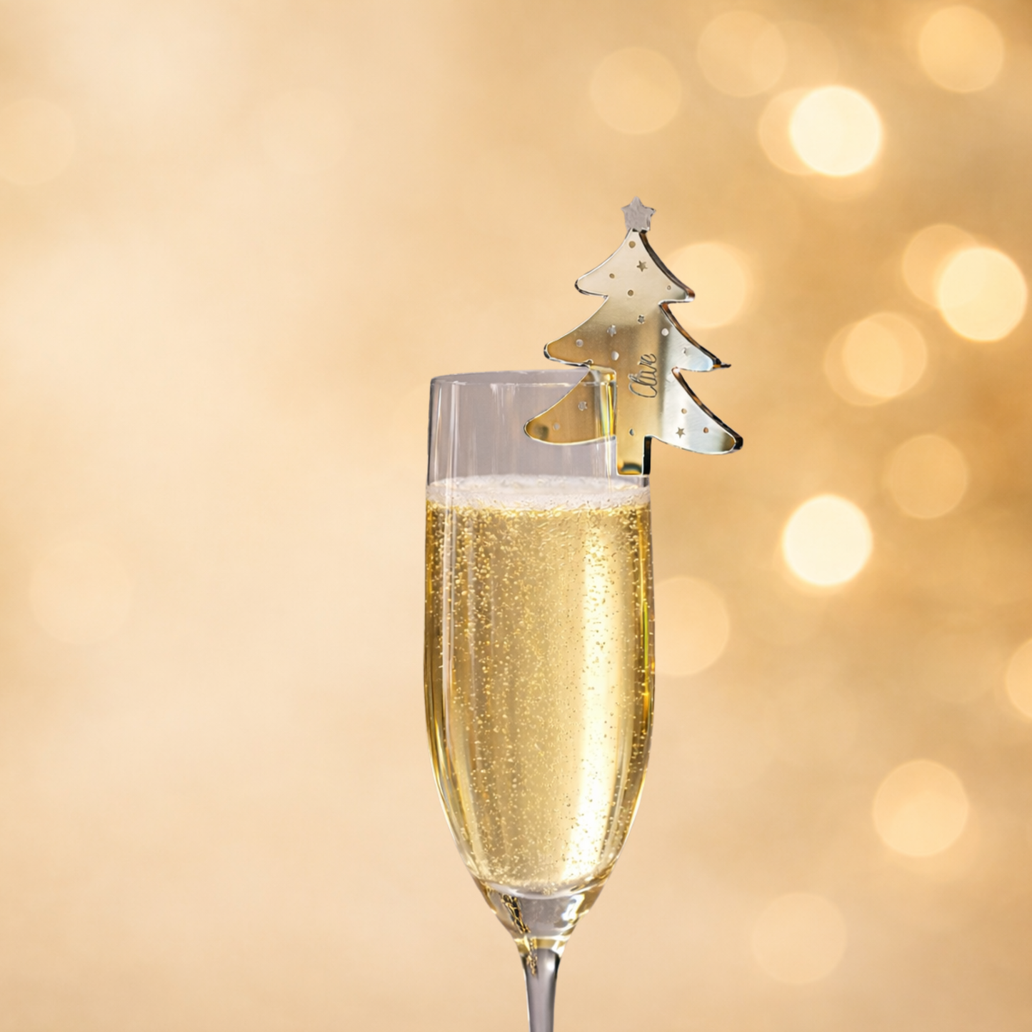 Personalised Christmas Drink Tags (set of 6)