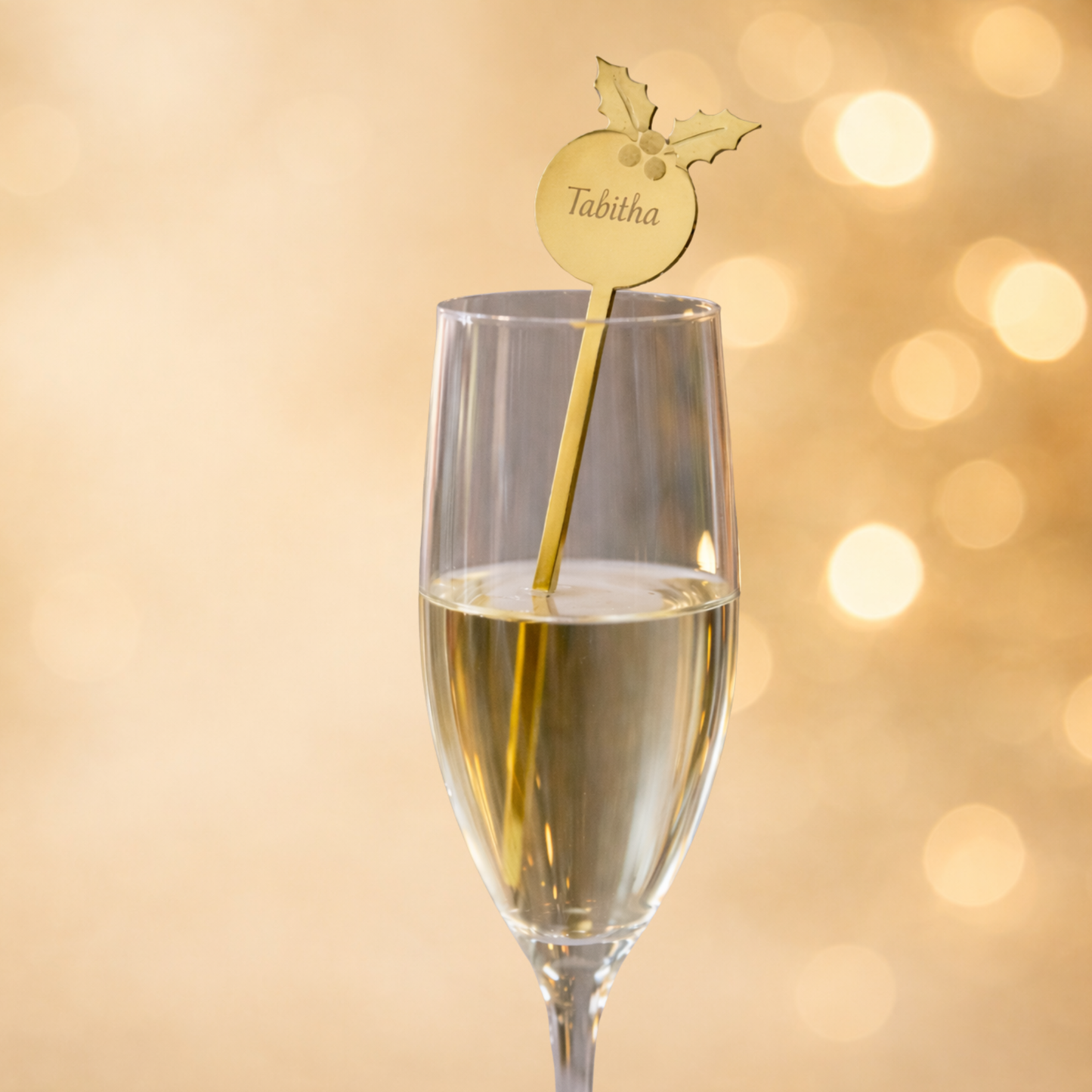 Christmas Drink Stirrers - Set of 6