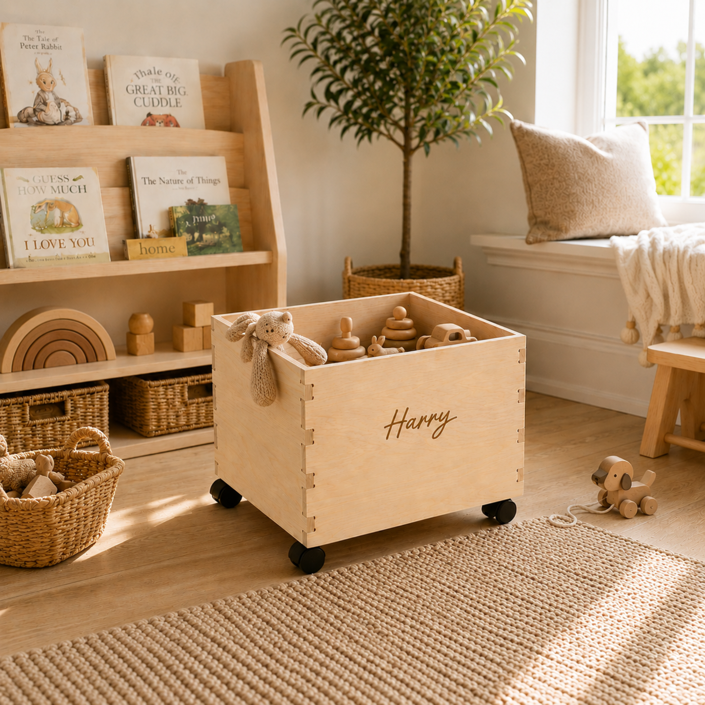 Personalised Toy Storage Box
