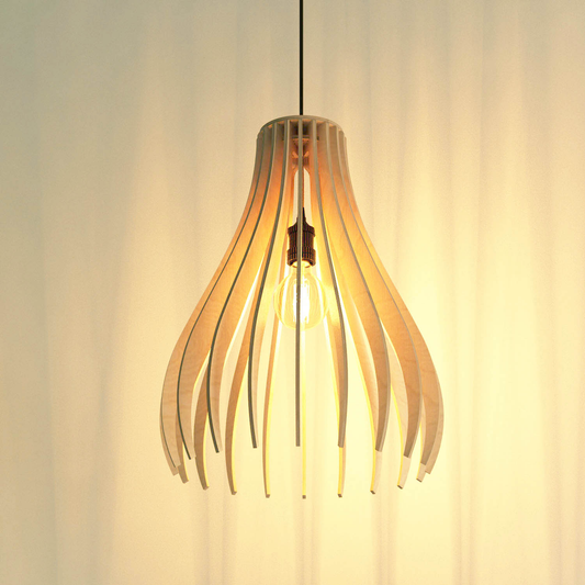 Tulip Pendant Light (6mm Birch Ply)
